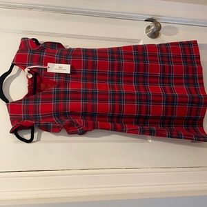 red vineyard vines plaid dress